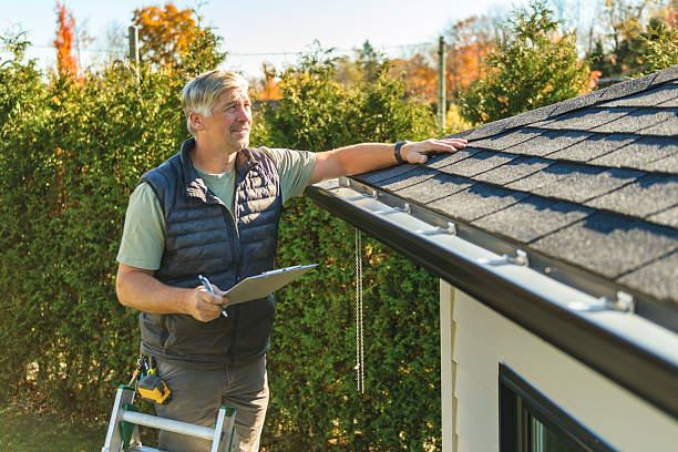 Professional Flat Roof Repair technician working in Montgomery, MN